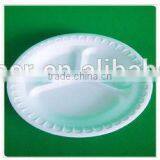 Disposable 3 Compartments Foam Food Plates thumbnail-2