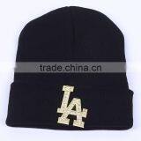 Fashion Hot Drilling CC Winter Beanies With Rhinestone thumbnail-3