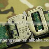 Digital Woodland Camouflage Metal Buckle High Strength Military Tactical Combat Belts thumbnail-1