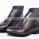 GZY Perfect Steps Shoes Famale Boots Officer Lady Charming Causal Design 2017 Wholesale Guanghzhou Export China Stock thumbnail-3