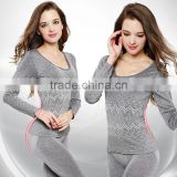 New Arrival 2016 Sexy Ladies Thermal Underwears Seamless Antibacterial Warm Long Johns Women Body Shaped Underwear Sets