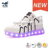 HFJH205 High Top Flashing Light Night Running Sneaker Men Led Shoes thumbnail-4