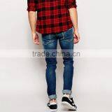 Washed Skinny Style Men Latest Design Denim Jeans Pants thumbnail-2