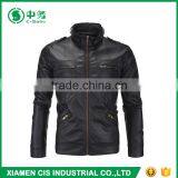 New Fashion Winter Mens Motorcycle Leather Jacket for Sale thumbnail-2