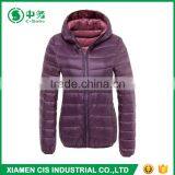 New Arrived Winter Reversible Slim Fit Duck Down Jacket for Women thumbnail-3