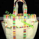 COTTON CANVAS HANDBAGS