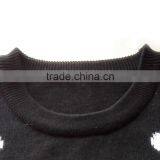 Snowman Pattern Men Pullover Black Ugly Christmas Sweater Design thumbnail-4