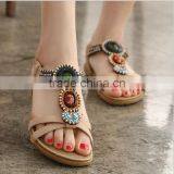 Zm50191b Plus Size Lady Shoes Breathe Falt Women Sandal thumbnail-4