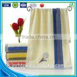 Dobby Border Emboridered Logo Yarn Color Dyed Sports Towel thumbnail-4