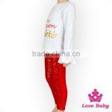 New Year 's Christmas Children' s 2pcs Set Baby and Children's Clothing Girl Clothing Designer Formal Suit thumbnail-5