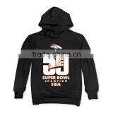Bulk Custom Printing Design 65% Polyester 35% Cotton Fleece Mens Pullover Oversized Hoodie thumbnail-3