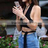 Runwaylover 137 Sexy Ladies 2017 Strapless Crop Tops thumbnail-4