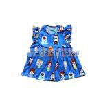 Wholesale Clothes Turkey Baby Girls Princess Pattern Flutter Pearl Dress and Icing Ruffle Pants Kids Fairy Tales Clothes Set thumbnail-3