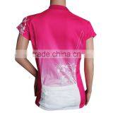 Hot Selling Wholesale Women Printed Outdoor Clothing Cycling Jersey thumbnail-2