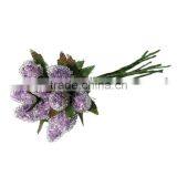 Acrylic Artificial Flower Stamen Millinery Purple 12.0cm(4 6/8") x 1.5cm( 5/8"), 3 Bundles thumbnail-1
