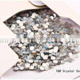 White Opal Nail Art Glass Rhinestone Silver Flat Back Rhinestones thumbnail-4