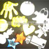 Animal Glow in the Dark Reflective Pvc Keychain for Kids thumbnail-4