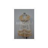 Faux Fur Vest, Fake Fur Vest, Artificial Fur Vest AR-6005 thumbnail-1