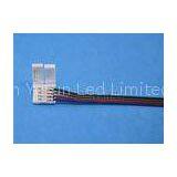 Led Strip 2 Pin Connector , 8mm / 10mm / 12mm SMD 5050 Connector DC 12v CE RoHS thumbnail-1