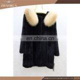 Wholesale Imported Mink Fur Korean Style Mink Fur Winter Coat And Jacket For Women thumbnail-1