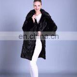 High Quality Black Mink Coat , Marten Coat for Women thumbnail-1