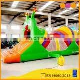 AOQI insect theme inflatable climb tunnels for amusement park