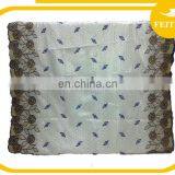 New African Cotton Damask Bazin Riche Dresses Embroidery For Women thumbnail-6