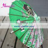 A6283 Green Small Paper Child Umbrella thumbnail-1