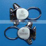 Business Gift Use and Metal Material Airplane Keychain