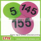 0.5mm Thickness Plastic Tags With Numbers thumbnail-2