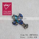 Beautiful Blue Beaded Rhinestone Shrimp Patch thumbnail-1
