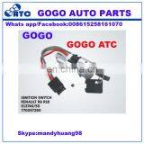 Motorcycle Tractor Ignition Switch With Key 013740 013750 770057260 for Renault r9 R18