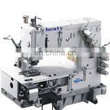 BA 1404PMD 4 NEEDLE FLAT BED METERING FOR ATTACHING ELASTIC BAND SEWING MACHINE thumbnail-1