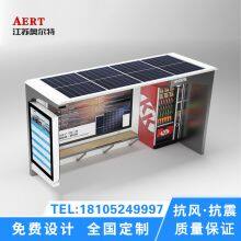 Urban Temperature Control and Heat Dissipation Function Bus Shelter Aluminum Profile Bus Shelter Advertising Light Box Manufacturer