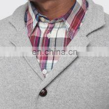 Men Cardigan Coats Sweater,Knit Button Front Cardigan Sweater thumbnail-4