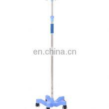 Stainless Steel Medical Infusion Pole Hospital IV Pole Stand for Hospital Use thumbnail-2