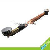 Modern Chrome Pop Up Overflow Bath Plug Waste thumbnail-2