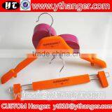 YY0493 Custom Hanger Factory Bridal Dress Hanger Wedding Dress Purple Notched Velvet Hanger Supplier's Choice thumbnail-3