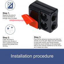 Humane Plastic Animal Protection Device Deer Flute Whistle for Car Trunk Motorcycle Vehicle thumbnail-5