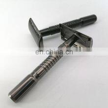 Classical Mens Shaving Metal Stainless Steel Single Blade Safety Razor thumbnail-2