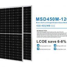 Mono pvt solar panel integrated 450w power generation