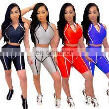 2020 Hot Sale Fashionable Soft, 5XL Plus Szie Casual Clothes Women Workout 2 Pieces Set Plus Size Women Clothing/