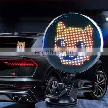 APP Cell Phone Control Display With 32 X 32 Programmable LED Screen Mini Car LED Display For Car Rear Window thumbnail-2