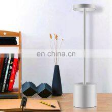 Hot Sell Hotel Aluminium Material LED Rechargeable Lamp Restaurant Decorative Table Lamp thumbnail-4