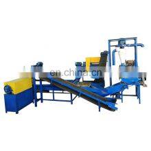 Alloy Material Tire Crushing Machine Full-automatic Waste Tire Crushing and Screening Machine
