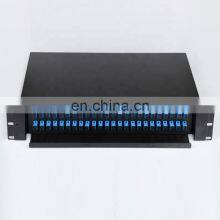 2U 19'' Sliding Type Rackmount Fiber Optic 48 Port Optical Cable SC 48 Core Drawer Type Terminal Box thumbnail-3