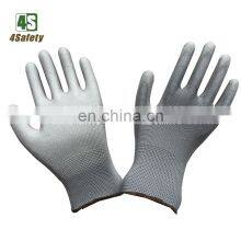 4SAFETY PU Palm Coated Antistatic Work Gloves CE EN388 thumbnail-2