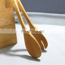 Hot Sale Multifunction High Quality Simple Luxury Kitchen Mini Bamboo Tongs thumbnail-3