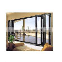 Commercial Shop  Sliding Door Durable UPVC Panels Customized Plastic Accordion Folding Doors