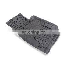 4 Door Floor Slush Mats With Tire Tread Pattern Car Floor Boot Mat for 14-17 Jeep Wrangler JK 4x4 Offroad Accessories thumbnail-3